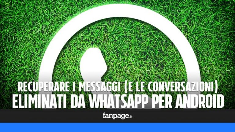 Recupero Chat Whatsapp: Riporta Indietro Conversazione Cancellata!