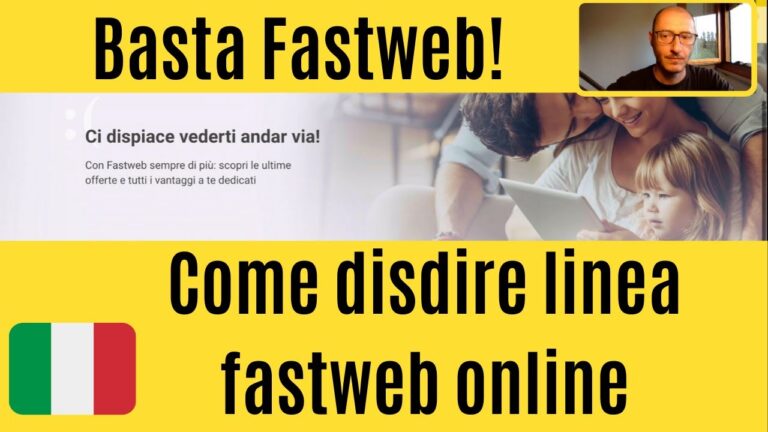 Il modo rapido per risolvere la tua disdetta contratto Fastweb online