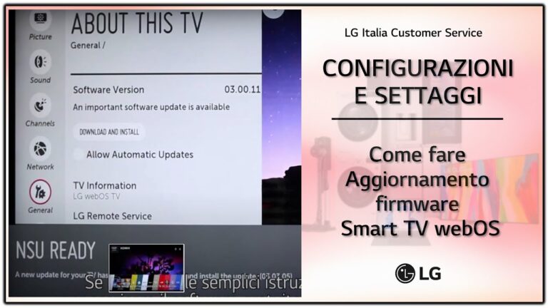 Rivoluzione Smart TV: Cambiare Sistema Operativo LG in 5 Semplici Mosse!